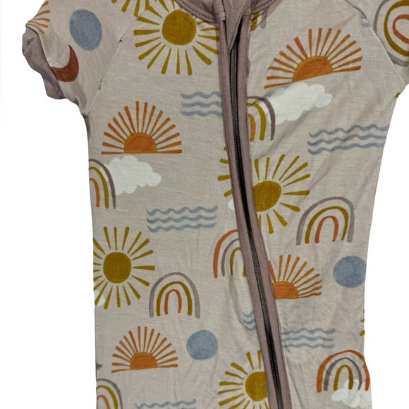 Little Sleepies Desert Sunrise Shorty Zippy Bamboo 0-3 months- Still Full Price - Picture 3 of 7
